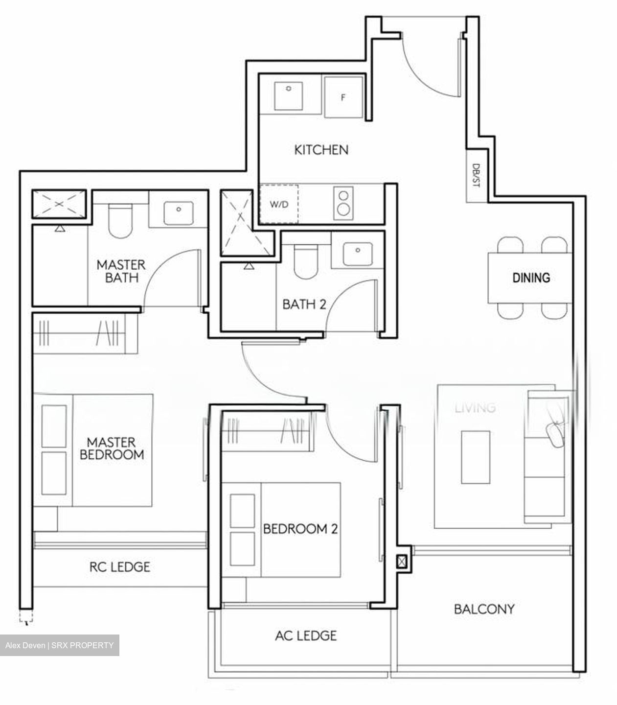 Amo Residence (D20), Apartment #503797411